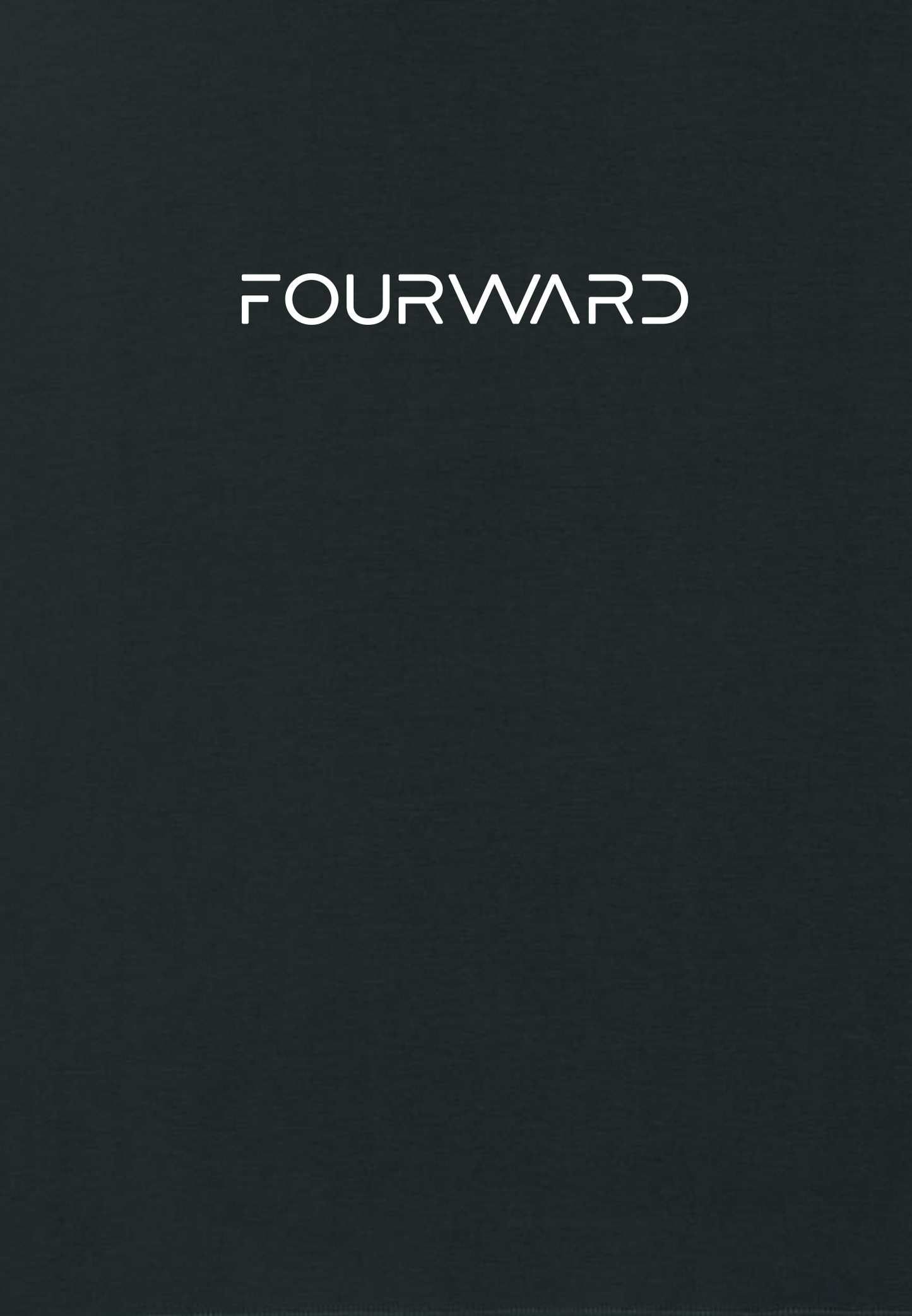 FOURWARD OVERSIZE SHIRT CLASSIC LOGO BLACK