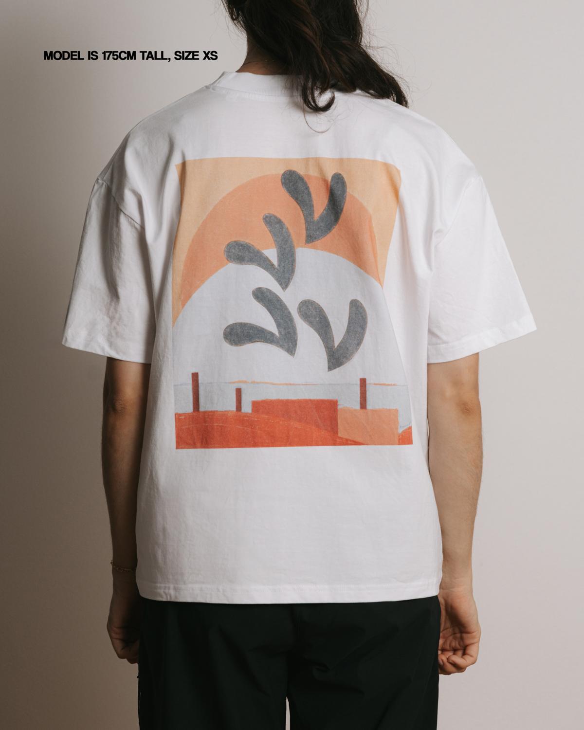 the "greek sunset birds" T-Shirt