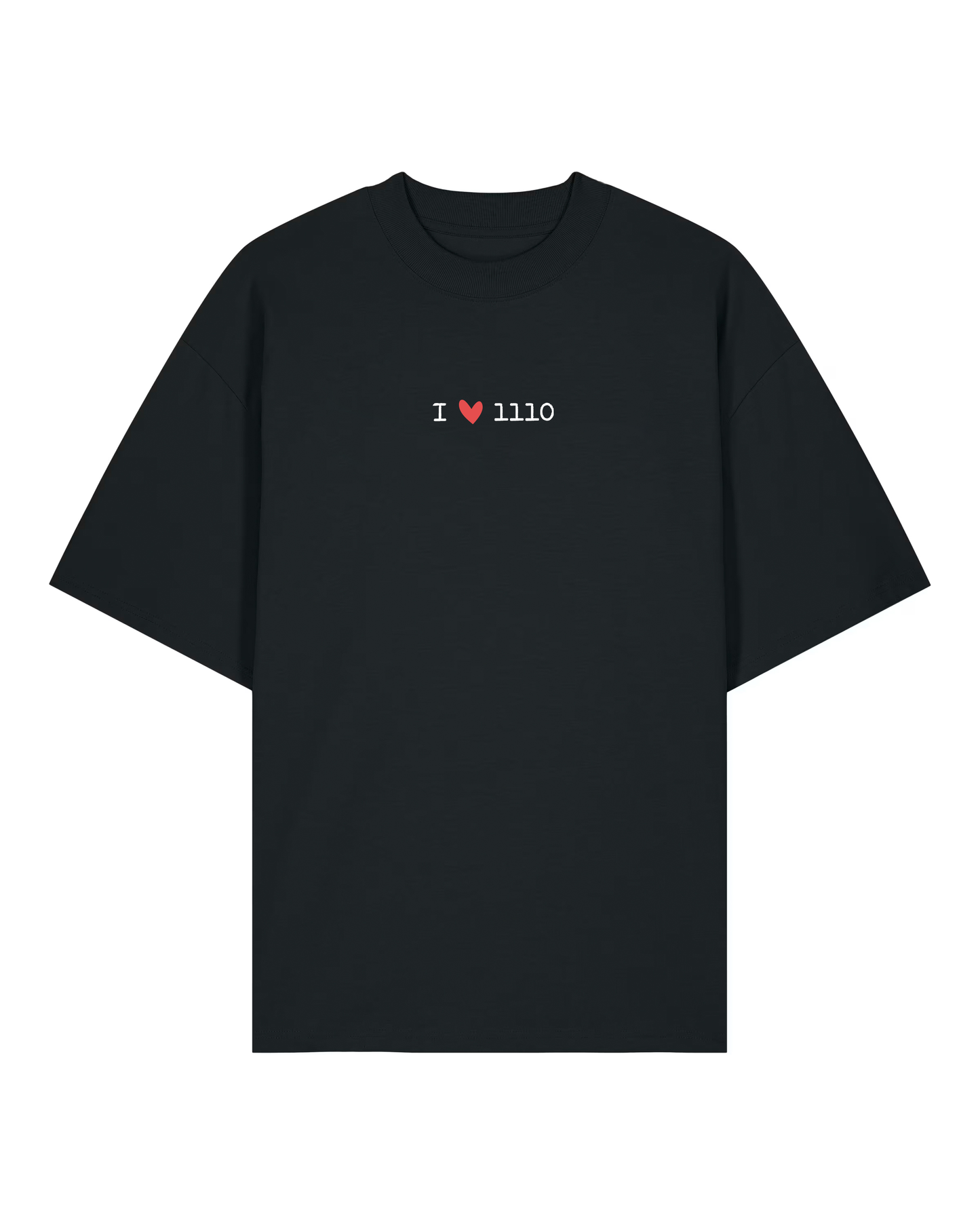 I Love 1110. Oversize Shirt