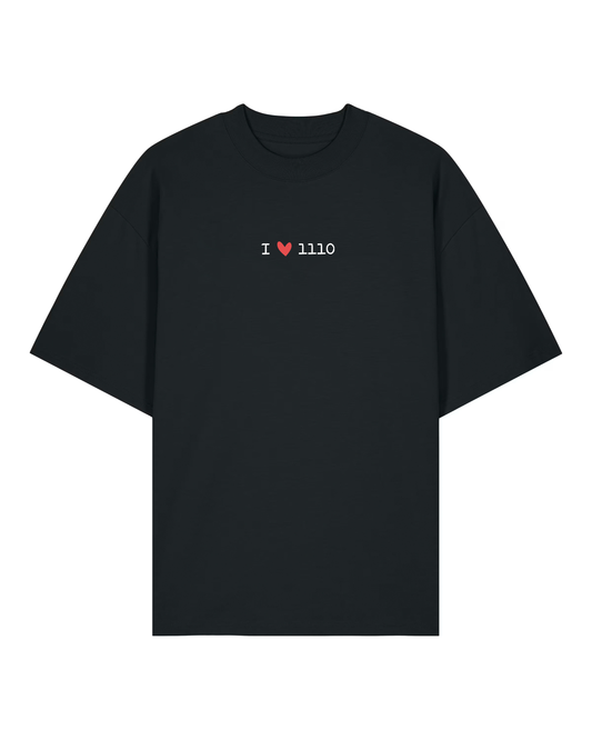 I Love 1110. Oversize Shirt