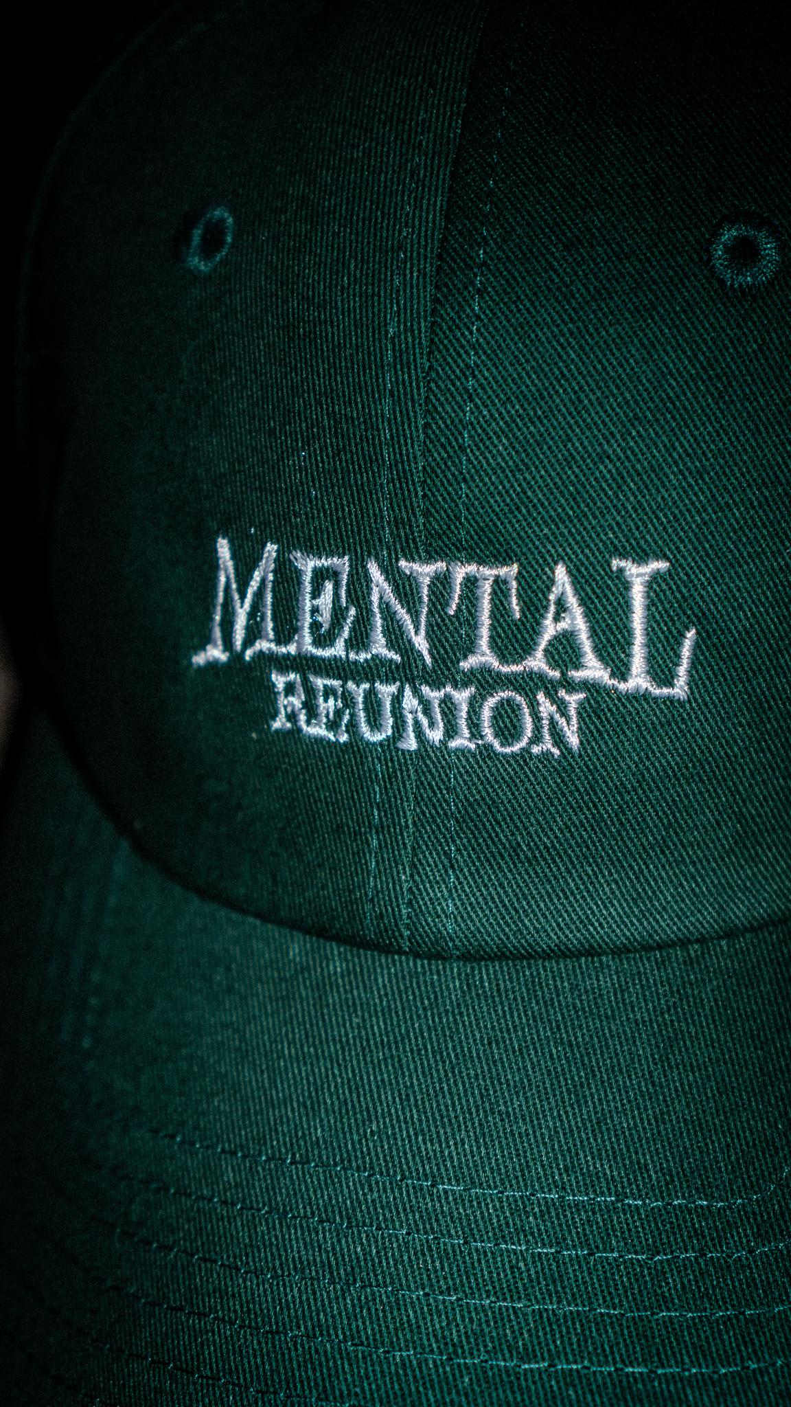 Mental Reunion Vintage Dad Cap Green