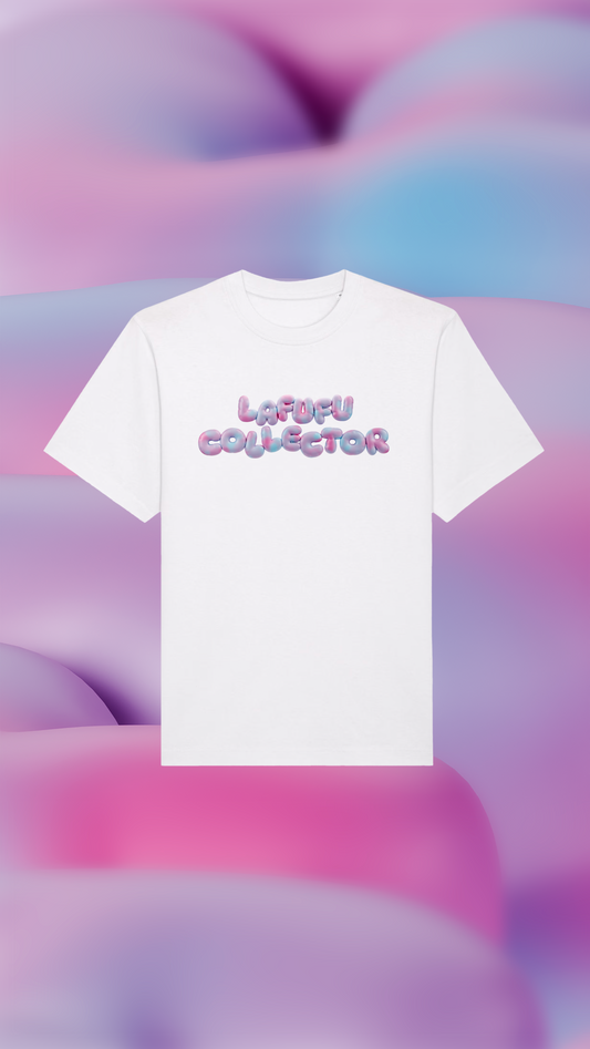 LAFUFU COLLECTOR BUBBLE White Oversize Shirt