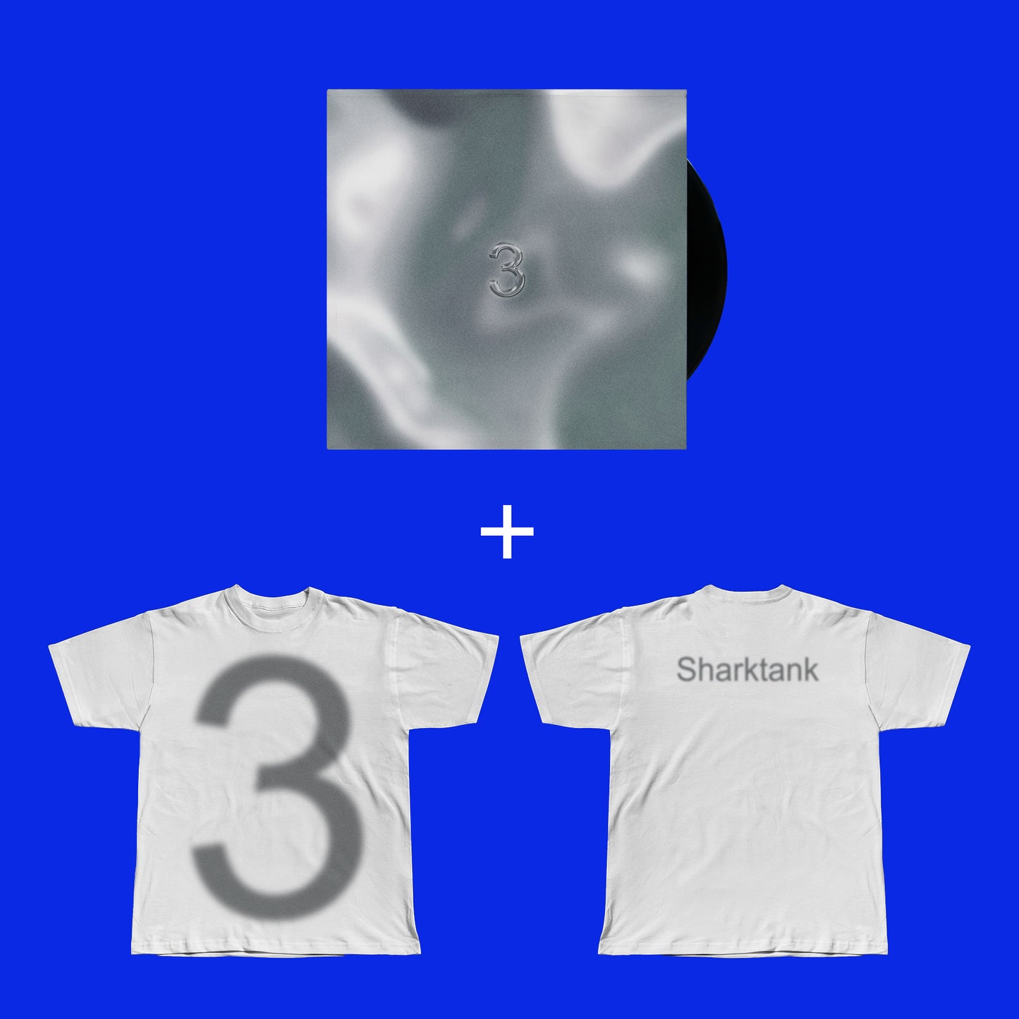 PRE ORDER: SHARKTANK Album "3" Vinyl + T SHIRT BUNDLE
