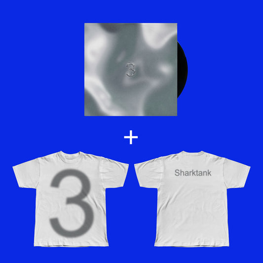 PRE ORDER: SHARKTANK Album "3" Vinyl + T SHIRT BUNDLE