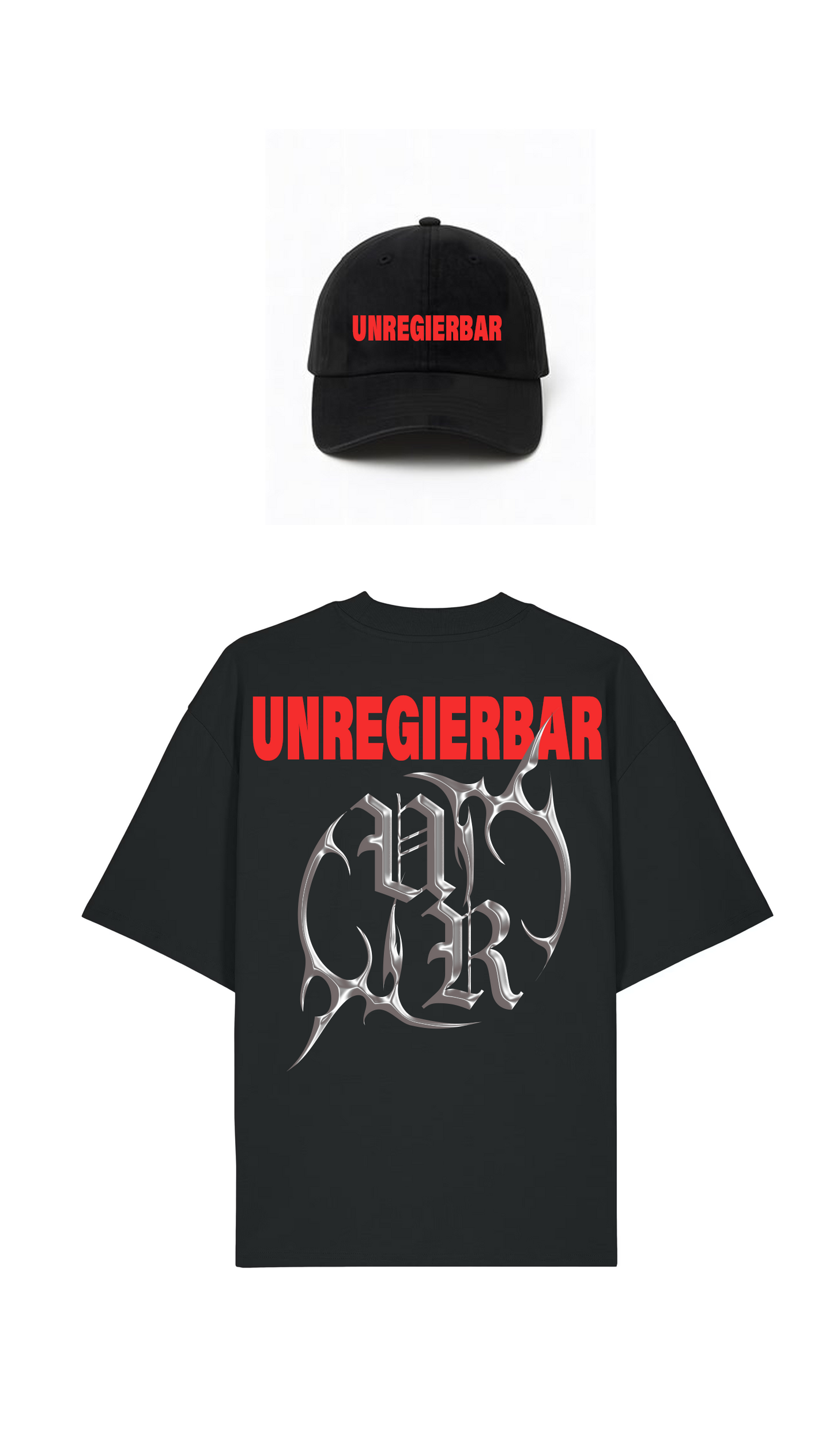 UNREGIERBAR T-SHIRT + CAP BUNDLE