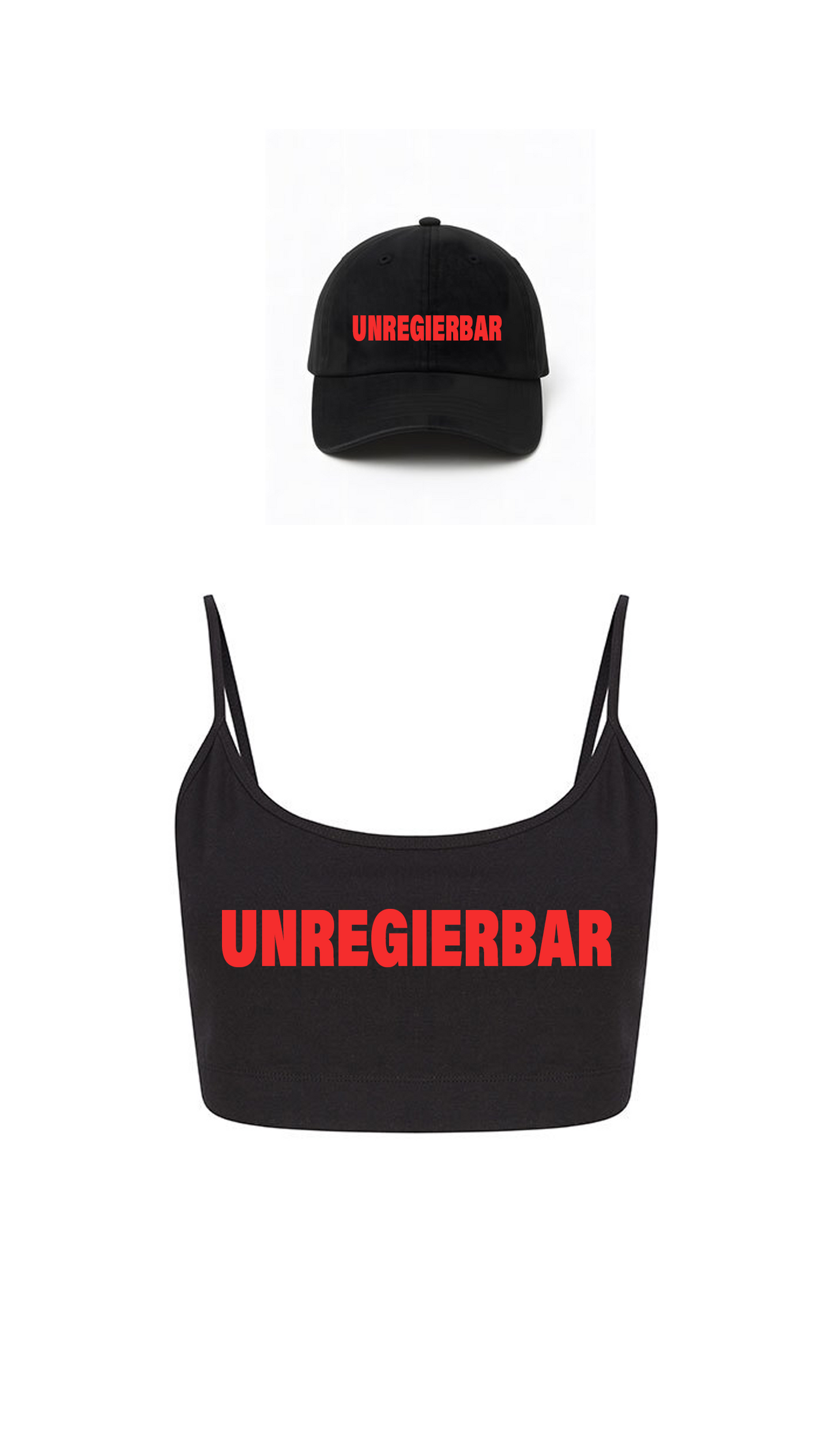 UNREGIERBAR TOP + CAP BUNDLE
