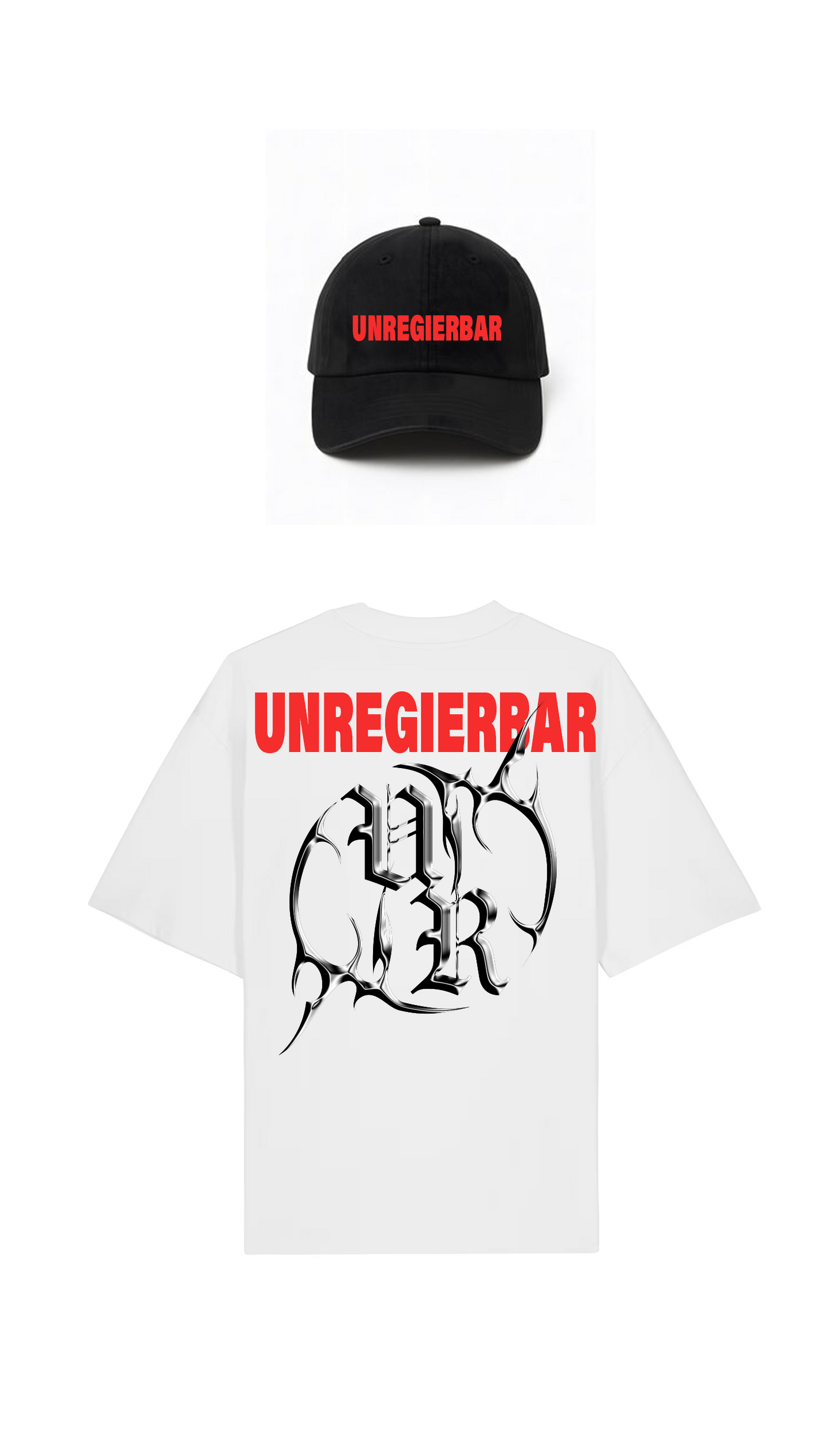 UNREGIERBAR T-SHIRT + CAP BUNDLE
